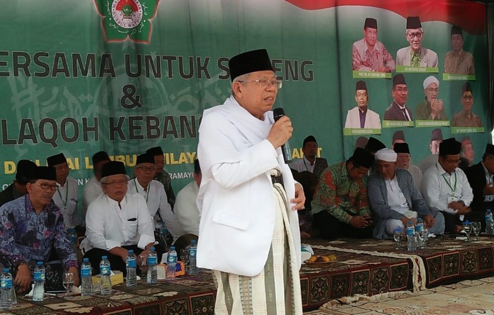 Ma’ruf Amin Optimistis Ekonomi Indonesia Membaik