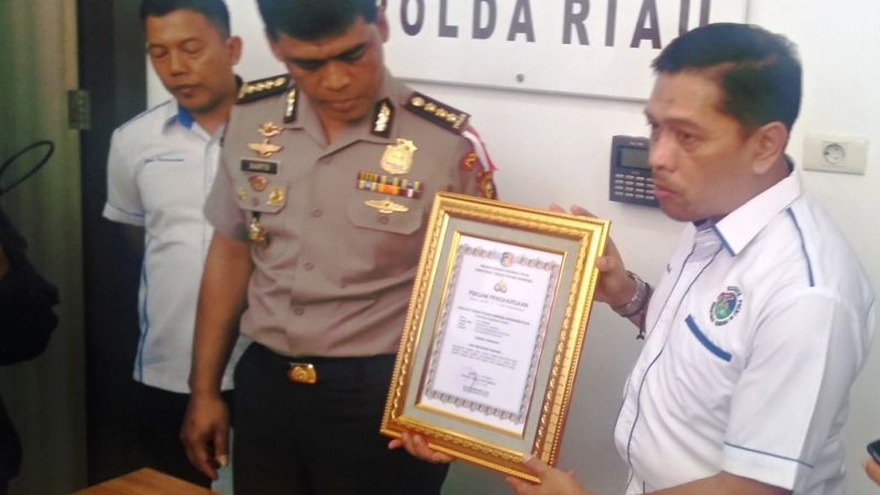 Polda Riau Ranking Pertama dalam Memiskinkan Bandar Narkoba