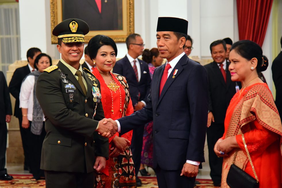 Jokowi Anggap Andika Perkasa Layak Jadi KSAD