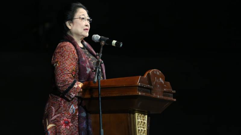 Megawati Berkisah tentang Bendera Pusaka yang Terpaksa Dibelah Dua