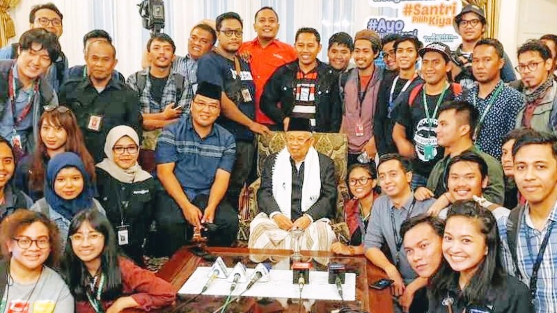 Ma’ruf Amin: Saya Butuh Media, Media juga Butuh Saya