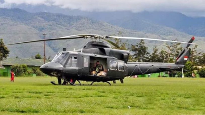 Evakuasi Korban di Nduga, Helikopter TNI Ditembaki