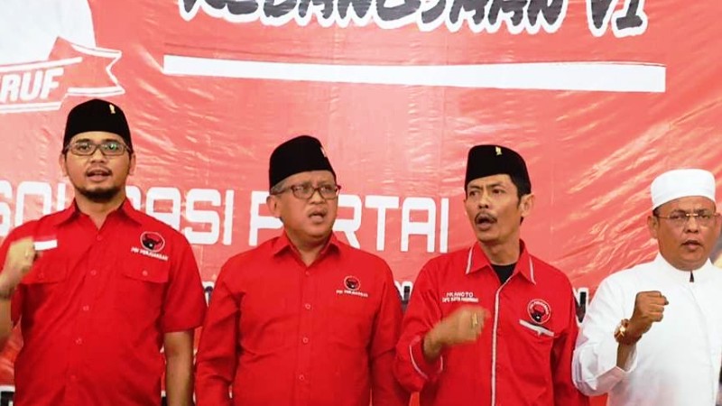 DPC PDI Perjuangan Pasuruan Targetkan 70 Persen Suara Jokowi-Ma’ruf Amin