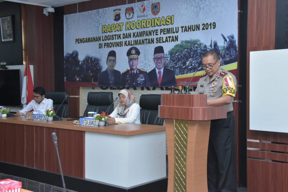 Jelang Kedatangan Cawapres 01, Polda Kalsel Optimalkan Fungsi Intel