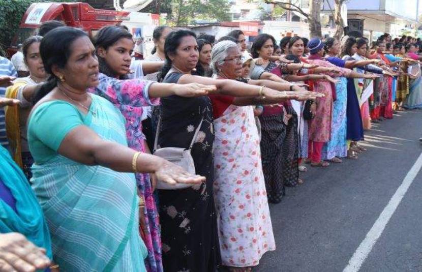 Tuntut Kesetaraan, Perempuan India Bentuk ‘Rantai Manusia’ 620 km