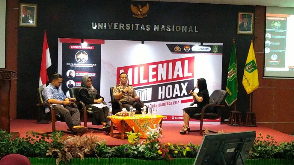Unas Deklarasikan Dukung Polri Perangi Hoax