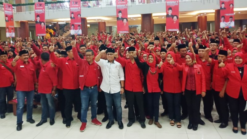 PDI Perjuangan Bogor Targetkan Suara Jokowi-Ma’ruf 55 Persen
