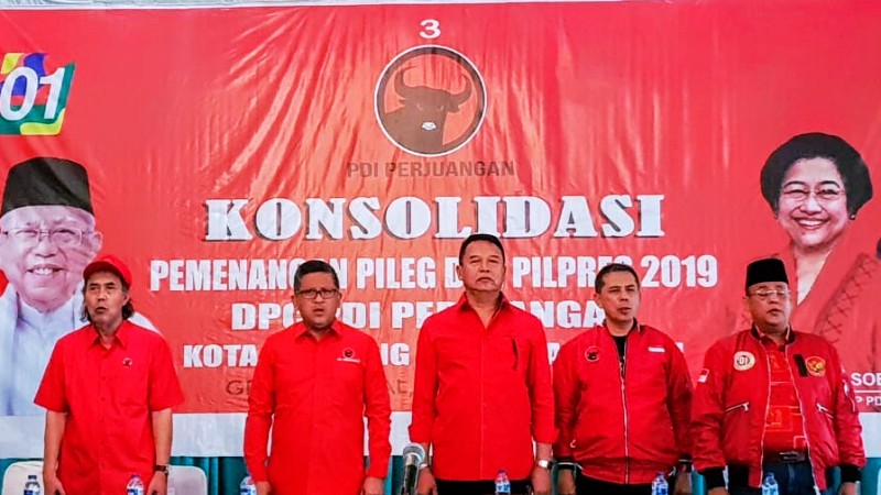 PDI Perjuangan Cimahi dan Bandung Targetkan Menangkan Jokowi-Ma’ruf 60 Persen