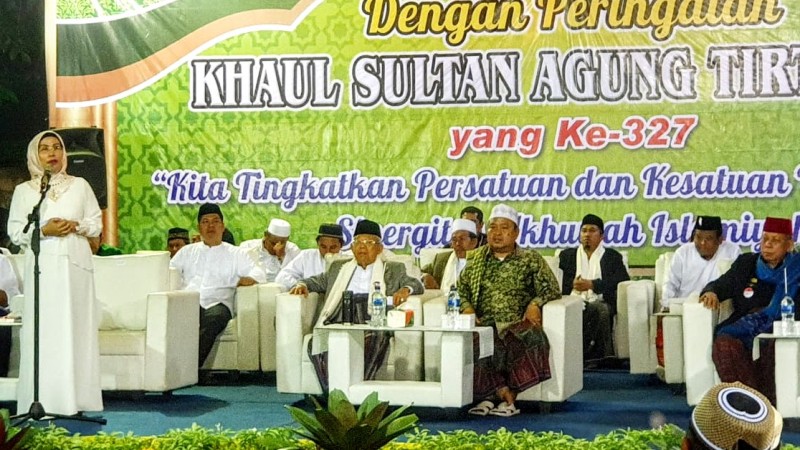Ratu Tatu: Masyarakat Banten Pasti Pilih Kiai Ma’ruf