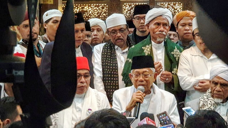 Ratusan Ulama dan Habaib dari Aceh hingga Papua Doakan Ma’ruf Amin
