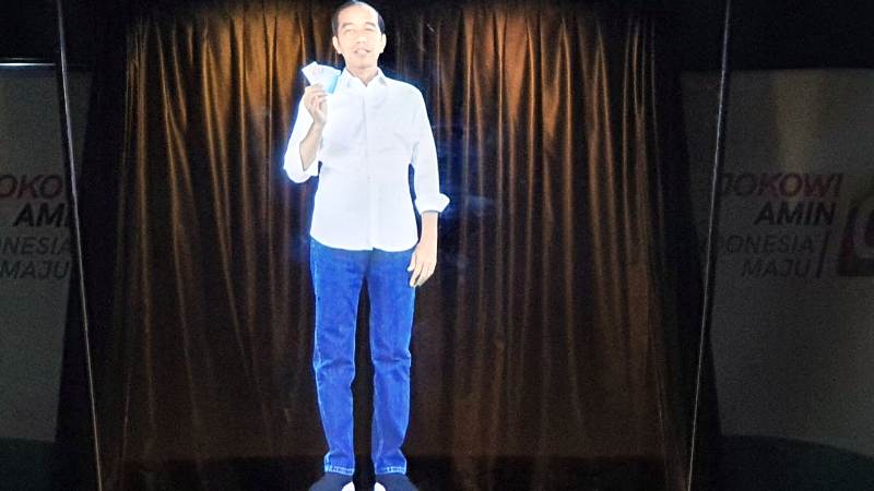 Perkenalkan, Hologram Jokowi