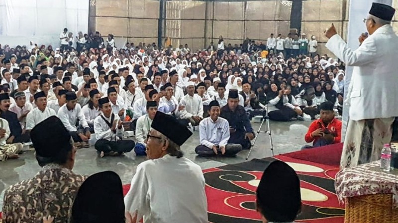 Ma’ruf Amin Ajak Masyarakat tidak Golput