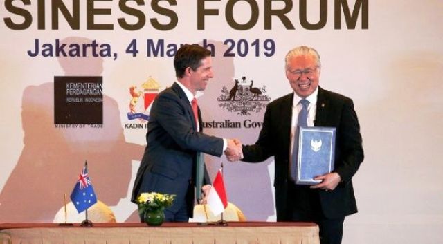 Indonesia-Australia Tandatangani Perjanjian CEPA