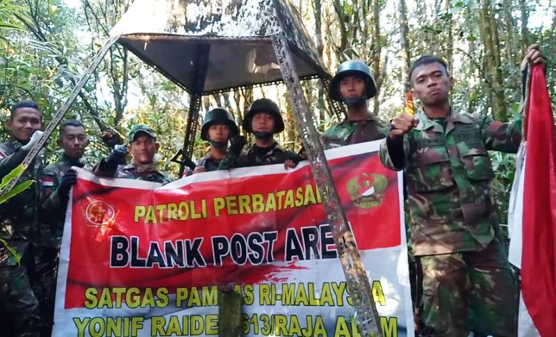 Ratusan Patok Batas Indonesia-Malaysia yang Puluhan Tahun Tak Terlihat Ditemukan