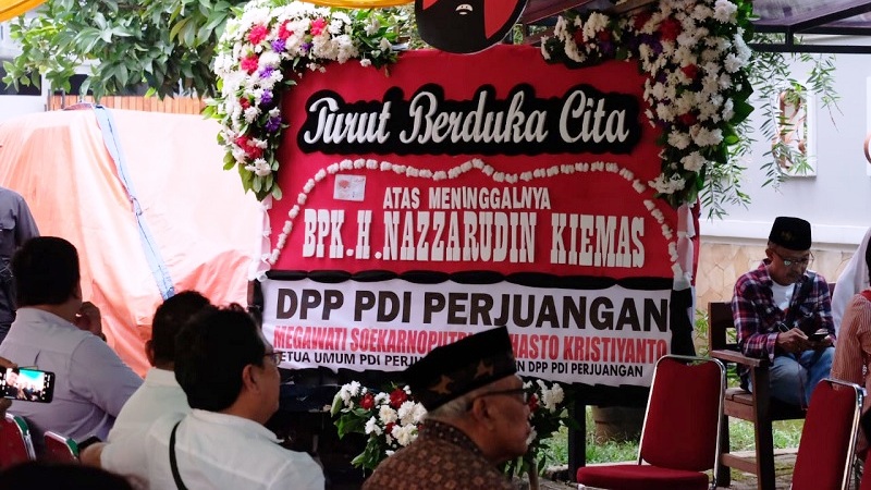 PDI Perjuangan: Nazaruddin Kiemas Miliki Semangat Perjuangan Pergerakan Kaum Muda
