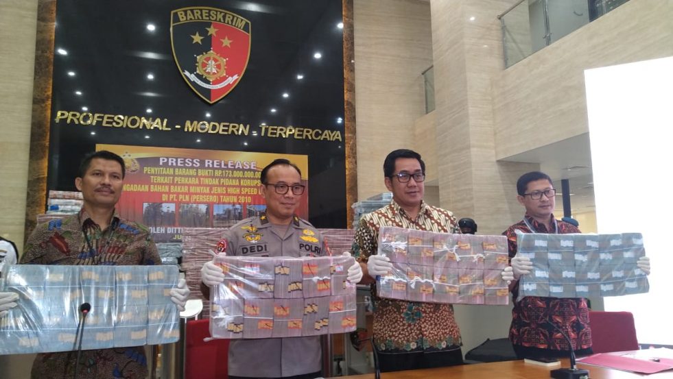 Koruspi HSD PLN, Polisi Sita Rp173 Miliar dari Rekening Tak Bertuan