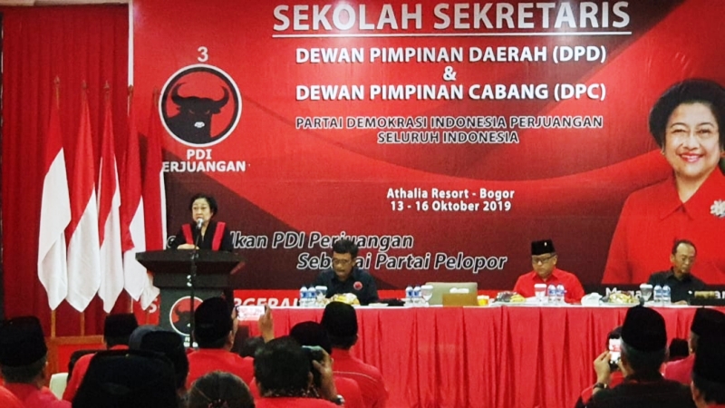 Megawati: Sekretaris itu Urat Nadi Partai
