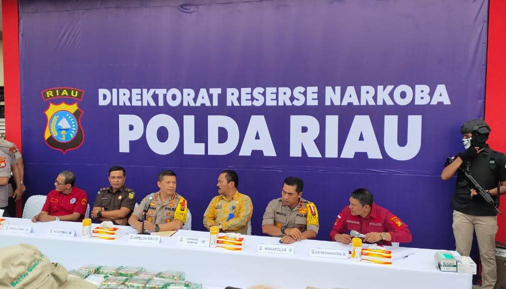 Penanganan Narkoba Dianggap Konvensional, Polda Riau Incar Bandar