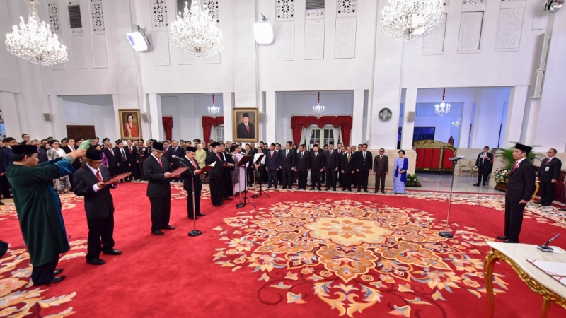 Presiden Lantik Komisioner dan Dewan Pengawas KPK