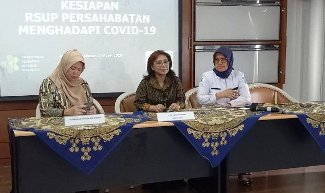 Virus Corona: Total ODP di RSUP Persahabatan 31 Orang