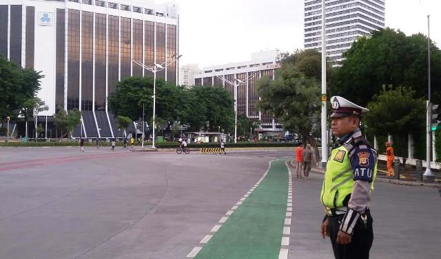 suasana penerapan PSBB DKI Jakarta