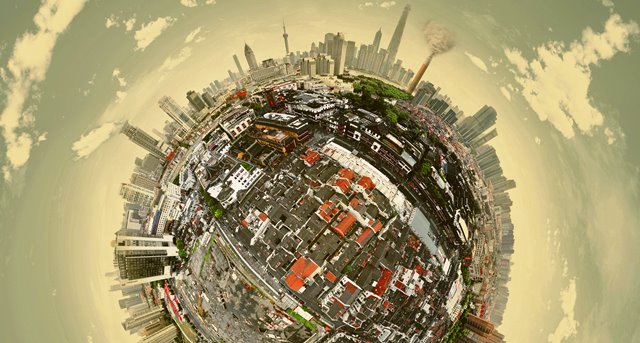 Ilustrasi Virus Corona dan Perubahan Iklim (Foto MIT Technology Review)