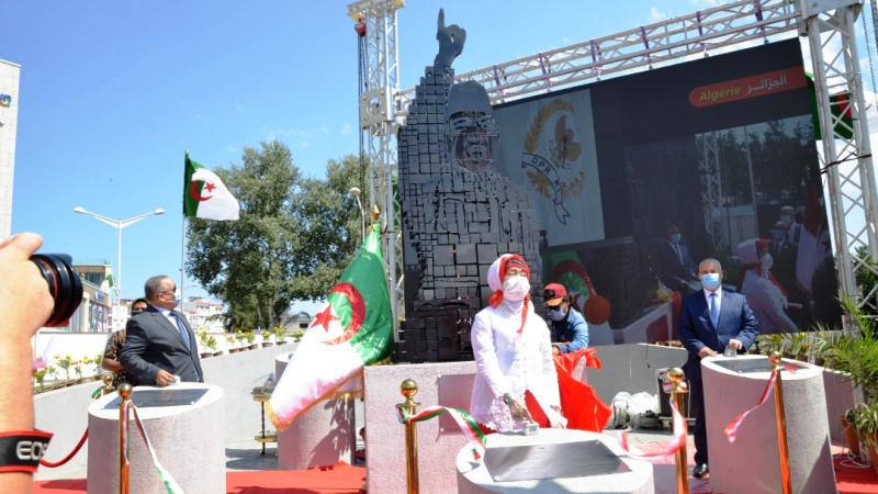 Persmian Monumen Soekarno di Algiers