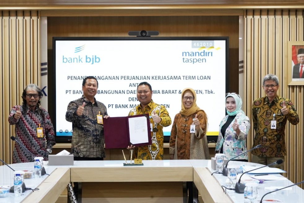Dorong Laju Perekonomian, bank bjb Jalin Kerja Sama dengan Bank Mantap