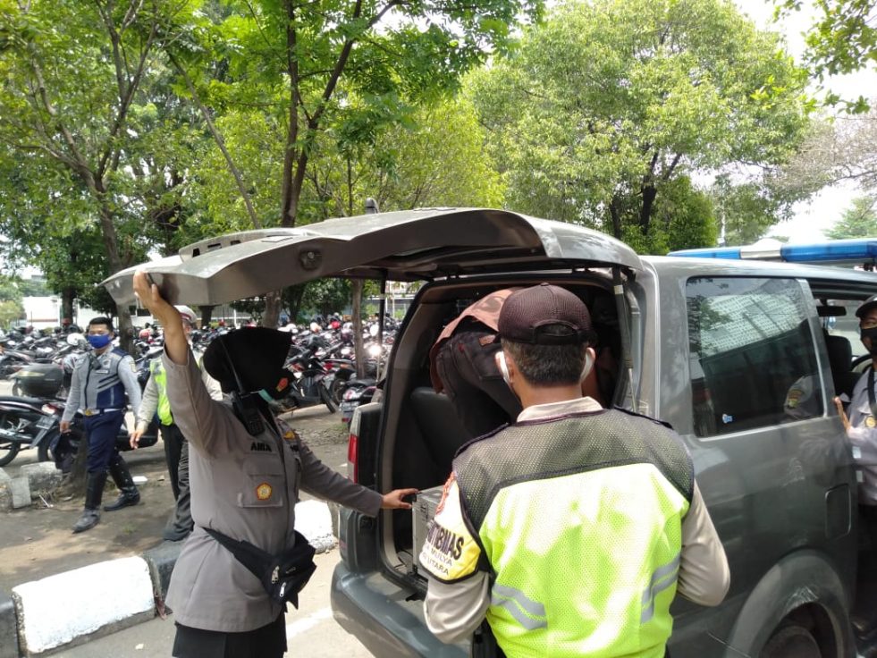 Satu Pendemo yang Gabung dengan Pelajar Bekasi Reaktif Covid-19