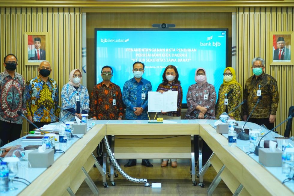 bank bjb Dirikan bjb Sekuritas, Perusahaan Efek Daerah Pertama di Indonesia
