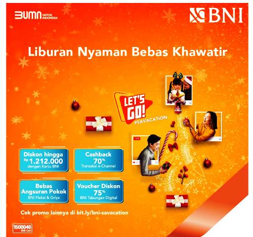 Berlibur Lebih Irit Bareng BNI