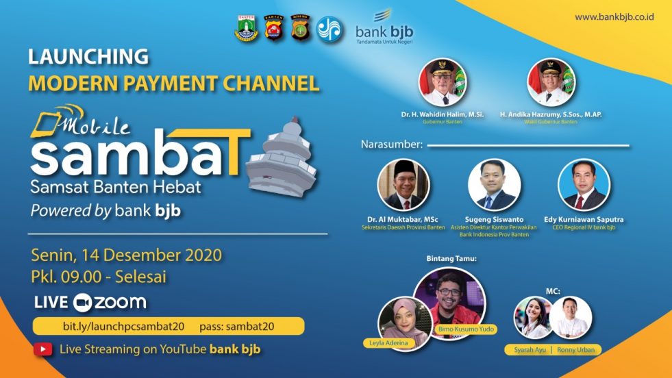 bank bjb Perluas Channel Pembayaran Samsat Online Banten