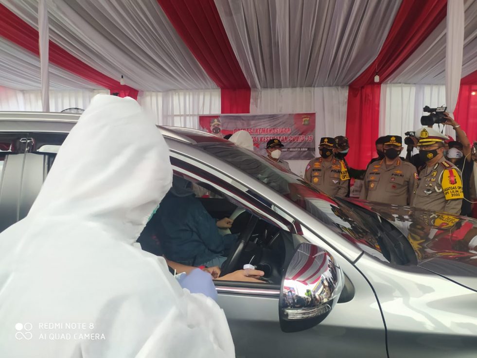 Deteksi Covid-19 saat Nataru, Polisi Sebar Alat Tes Cepat Antibodi
