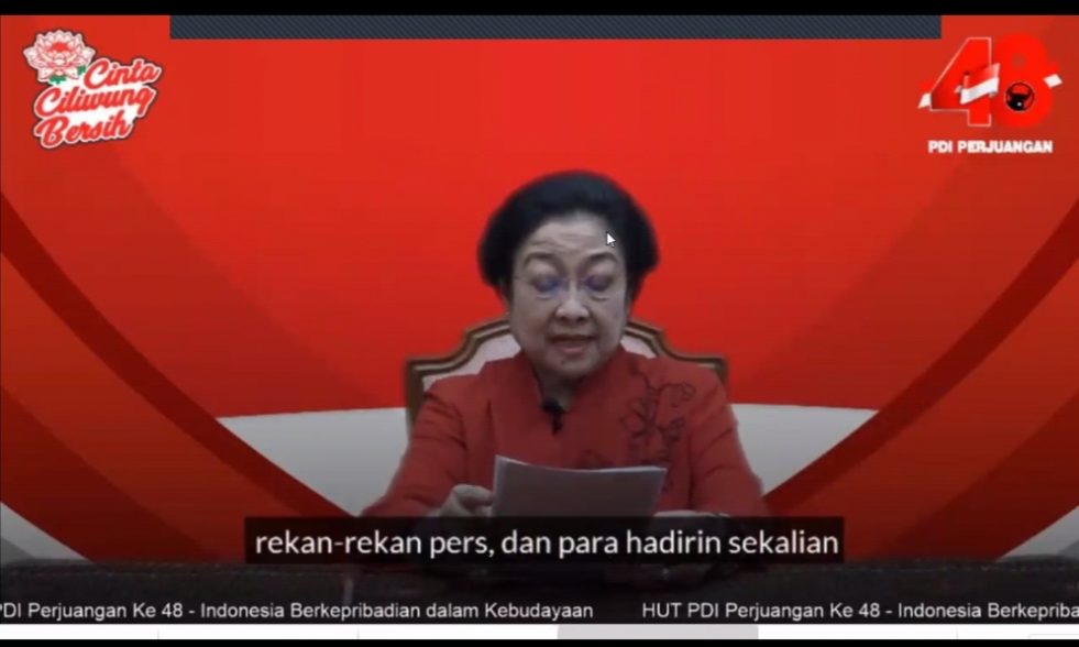 Megawati Instruksikan Tiga Pilar Partai Perjuangkan Kehidupan Rakyat