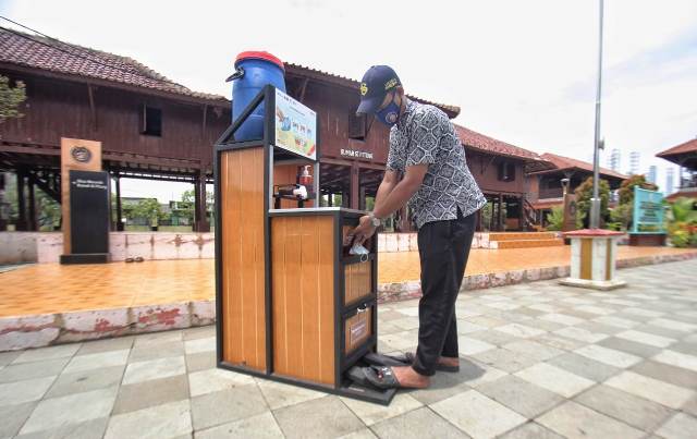 BNI dan Satgas Covid-19 Sosialisasikan Penanganan Limbah Masker