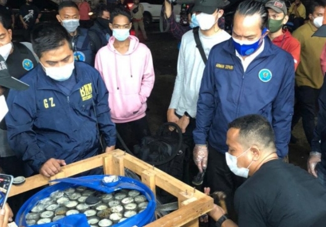 Kelabui Petugas, Penyelundupan Paket Ganja Dikemas Seperti Lemang Diungkap di Bogor