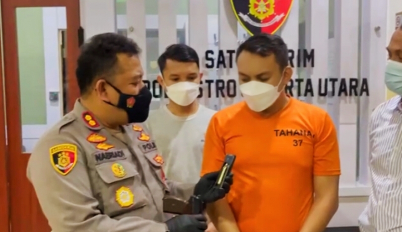 Tersangka Pemukul Sopir Truk di Jakut Akui Miliki Senjata Airgun