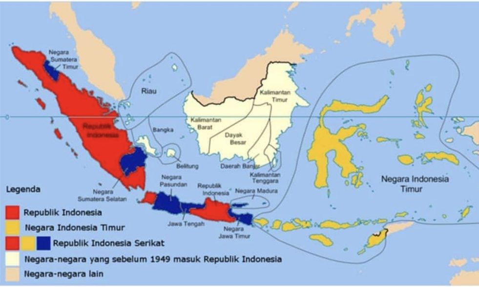 Negara Indonesia Timur, RIS, dan NKRI