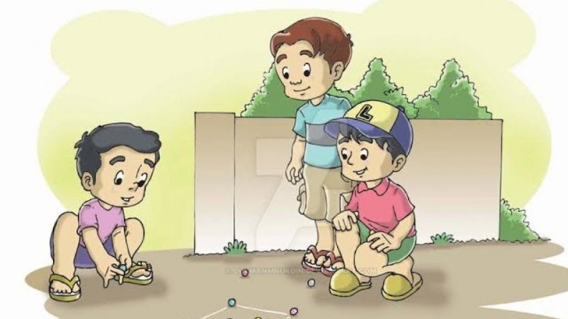 Permainan Kelereng : Berlayar Menembus Masa