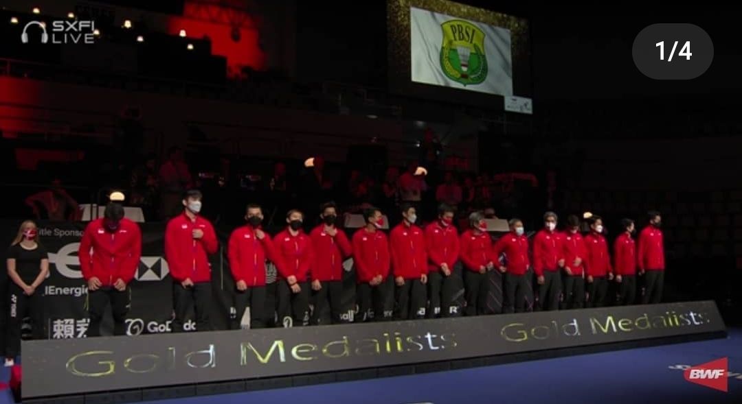 Indonesia Juara Thomas Cup 2021