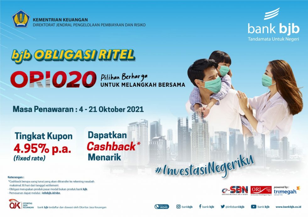 bank bjb Hadirkan Kemudahan Transaksi ORI020 Secara Online