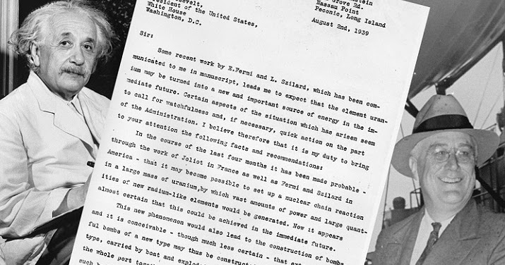 surat einstein kepada roosevelt