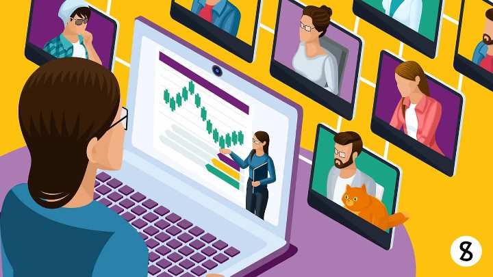 Ilustrasi Webinar - Gmedia