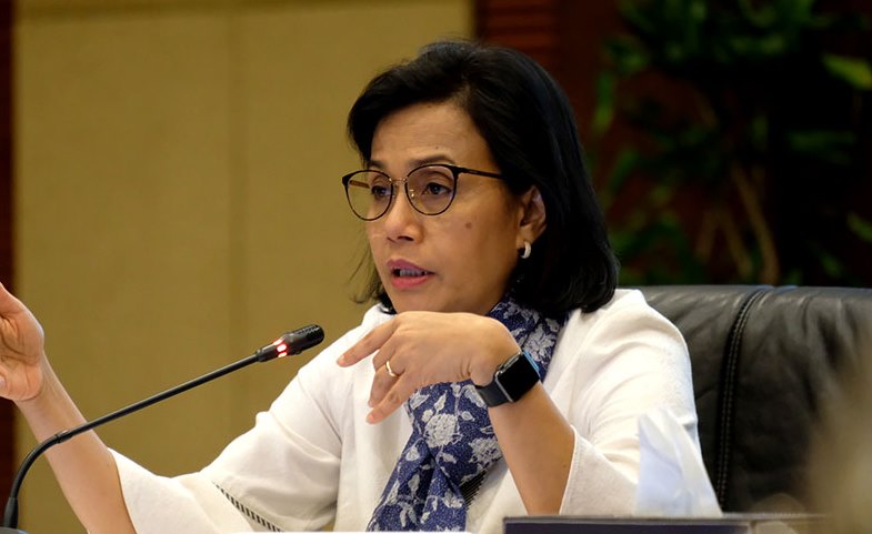 Menteri Keuangan (Menkeu) Sri Mulyani menjelaskan rancangan APBN - Kemenkeu