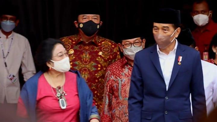 Gorengan Isu Kerenggangan Megawati dan Jokowi