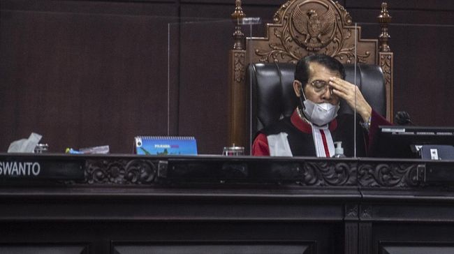 Ilustrasi, suasana persidangan di Mahkamah Konstitusi - detik