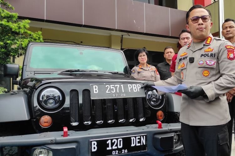 Kendaran mewah yang dikendarai Mario Dandy anak pejabat Dirtjen Pajak yang terlibat tindak penganiayaan.