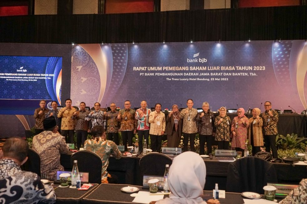 RUPSLB bank bjb 2023 Tunjuk Pengurus Baru Perkuat Tata Kelola Perusahaan Semakin Baik