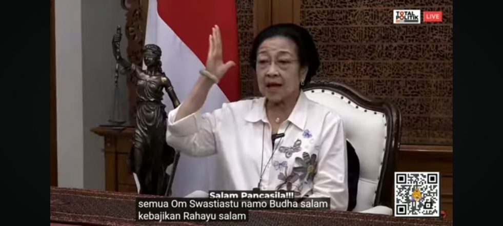 Pidato Megawati Soekarnoputri Menanggapi Putusan Mahkamah Konstitusi
