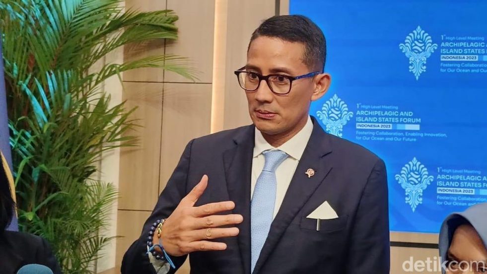 Menteri Pariwisata dan Ekonomi Kreatif (Menparekraf) Sandiaga Uno - Detik